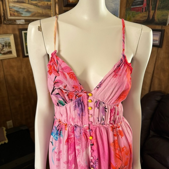 Room 34 Boho Bright Summer Maxi Dress - Picture 3 of 8